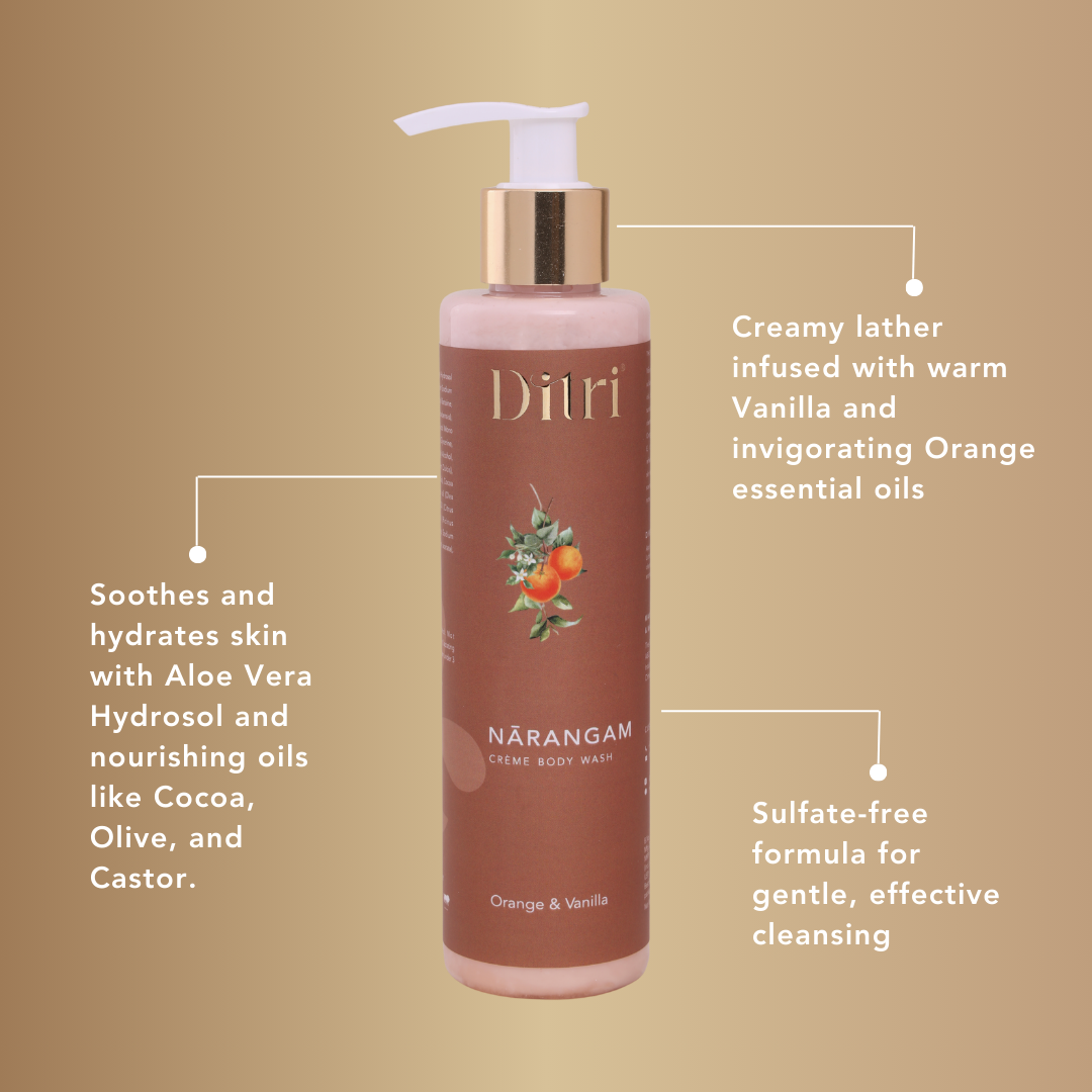 Nārangam Crème Body Wash