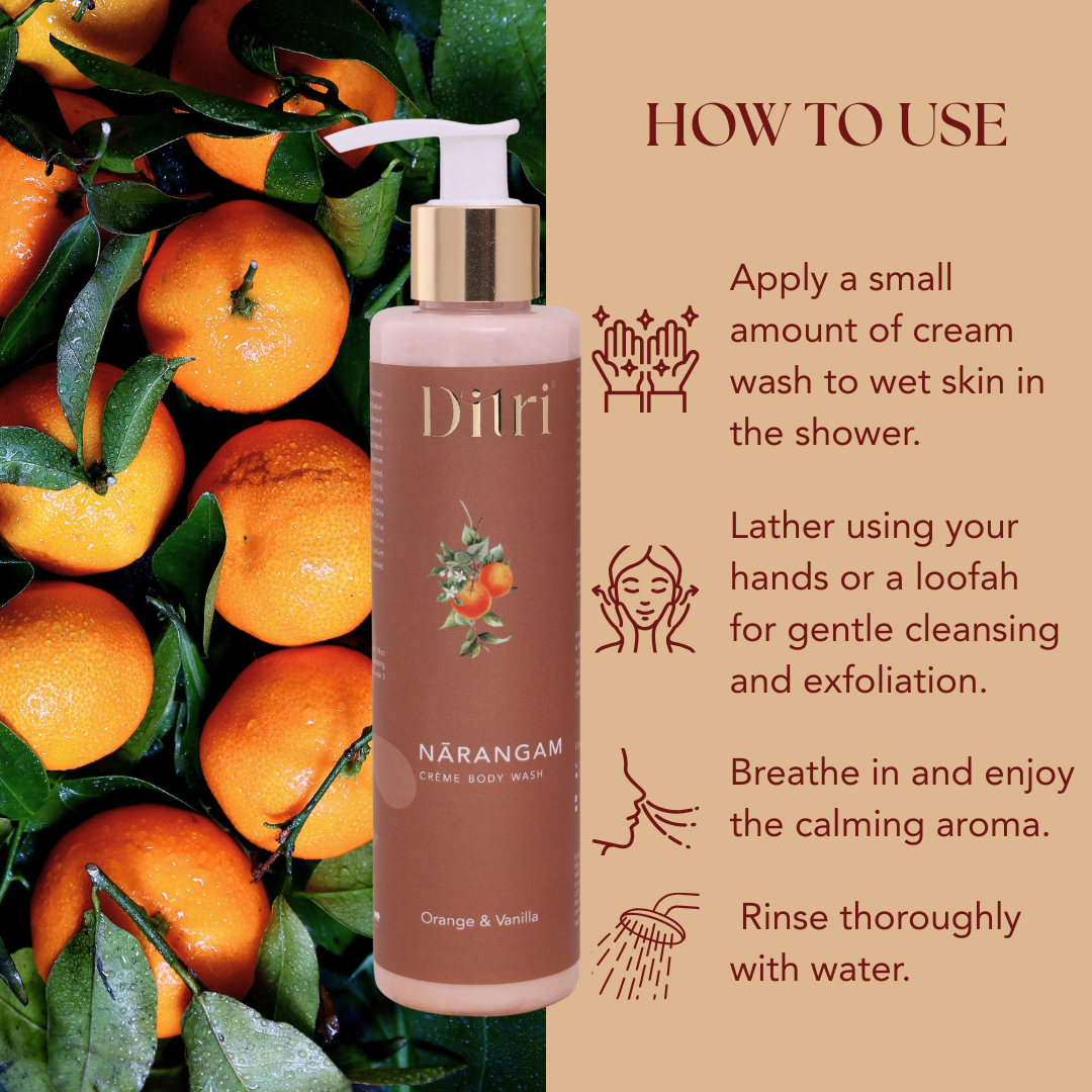 Nārangam Crème Body Wash