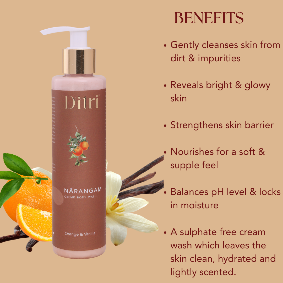 Nārangam Crème Body Wash